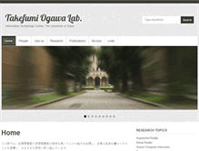 Tablet Screenshot of ogawa-lab.org